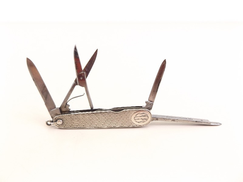 Vintage .925 Sterling Silver Wostenholm Pocket Knife