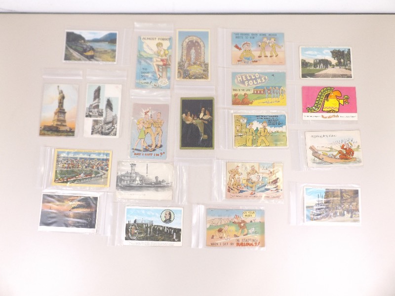Lot of 20 Misc. Antique and Vintage Postcards