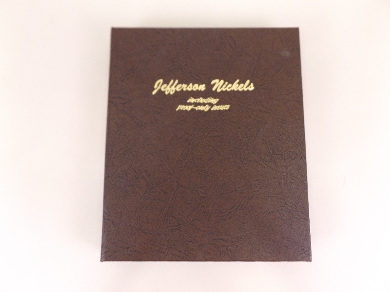 Dansco Coin Book of 131 Gem Mint BU Jefferson Nickels