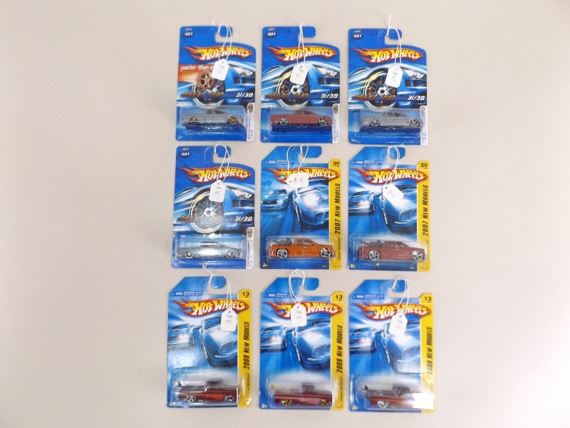 Lot of 9 NEW Hot Wheels Trucks
