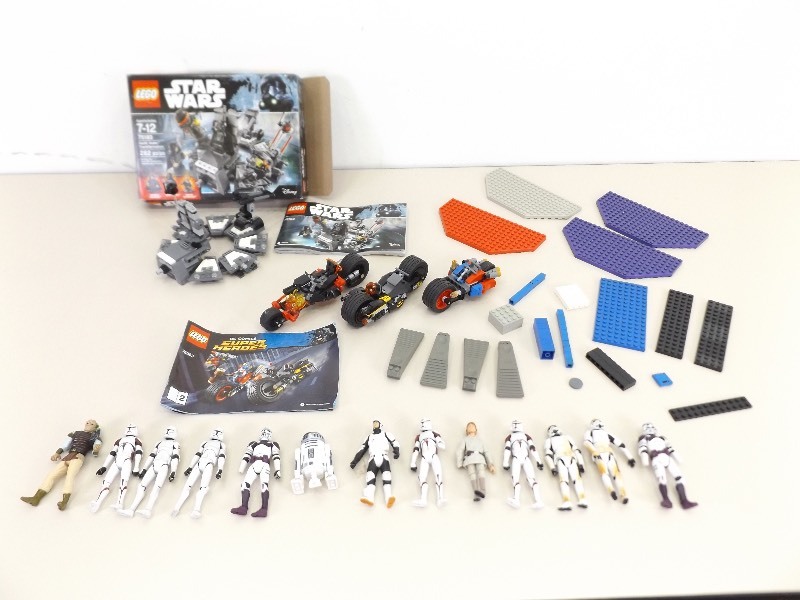 Lot of Star Wars etc. Legos etc.