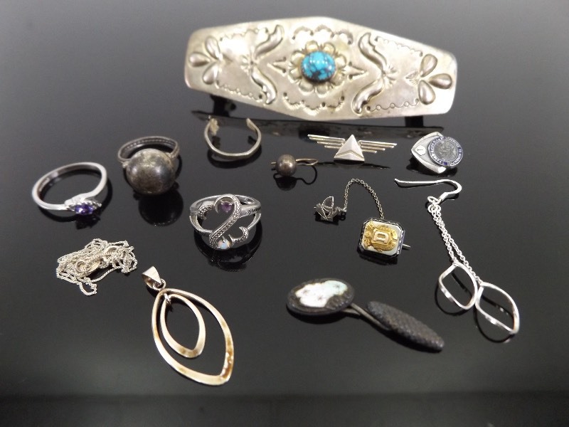 51.5 Grams .925 Sterling Silver Scrap Jewelry