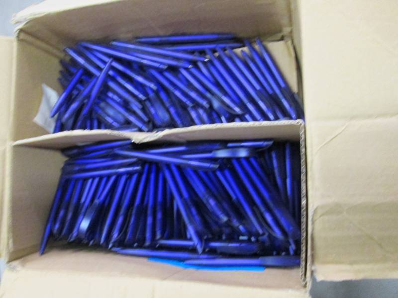 Box of Purple Retractable Ballpoint...