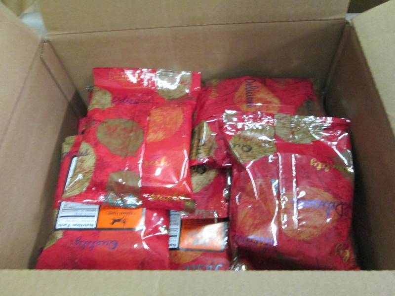 Box of Hot Cajun Crunch 7 oz Bags...