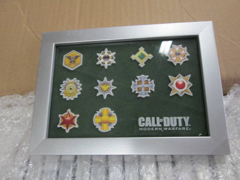 Case of Call of Duty Photo Frames...
