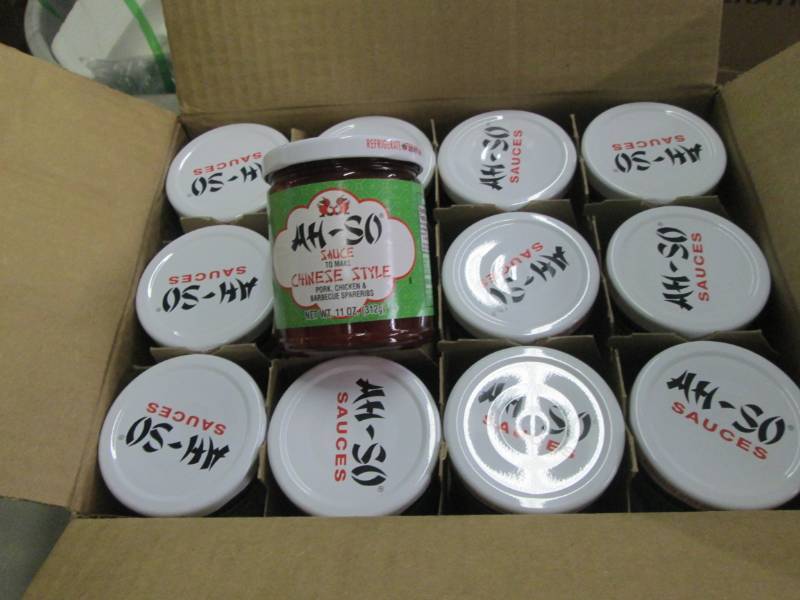 2 Cases of 12-11 oz Jars Ah-So Chin...