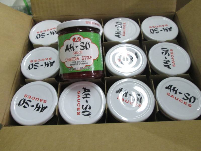 2 Cases of 12-11 oz Jars Ah-So Chin...