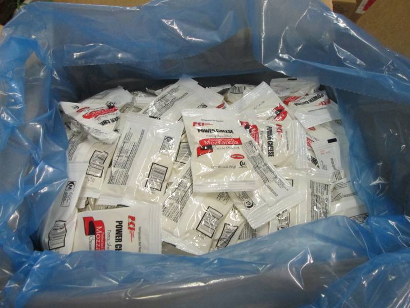 Case of 2 oz Power Cheese Shredded ...