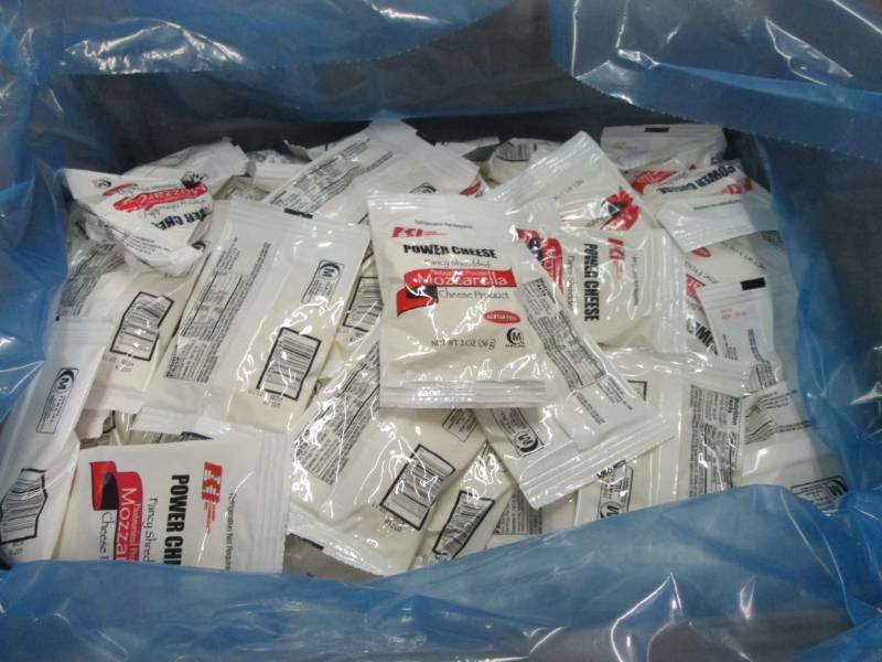 Case of 2 oz Power Cheese Shredded ...