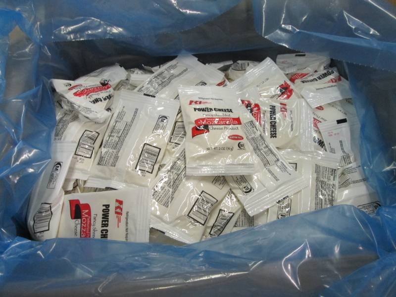 Case of 2 oz Power Cheese Shredded ...
