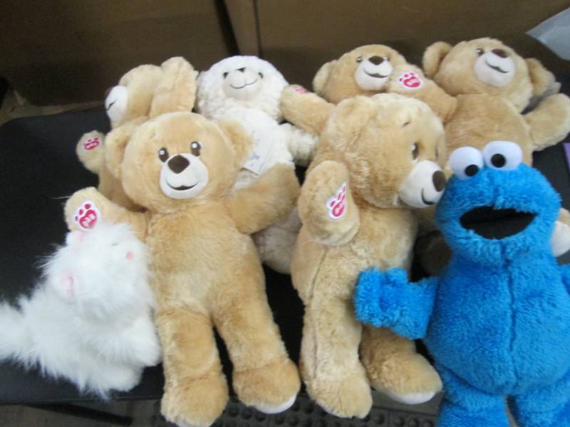 8 Plush Toys...