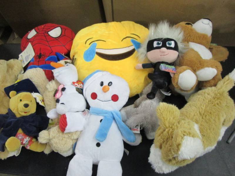 10 Assorted Plush...
