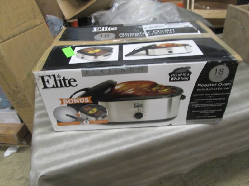 18-Qt. Roaster with Buffet and Elec...