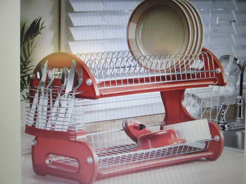 2-Tier Dish Rack open box Retail $3...