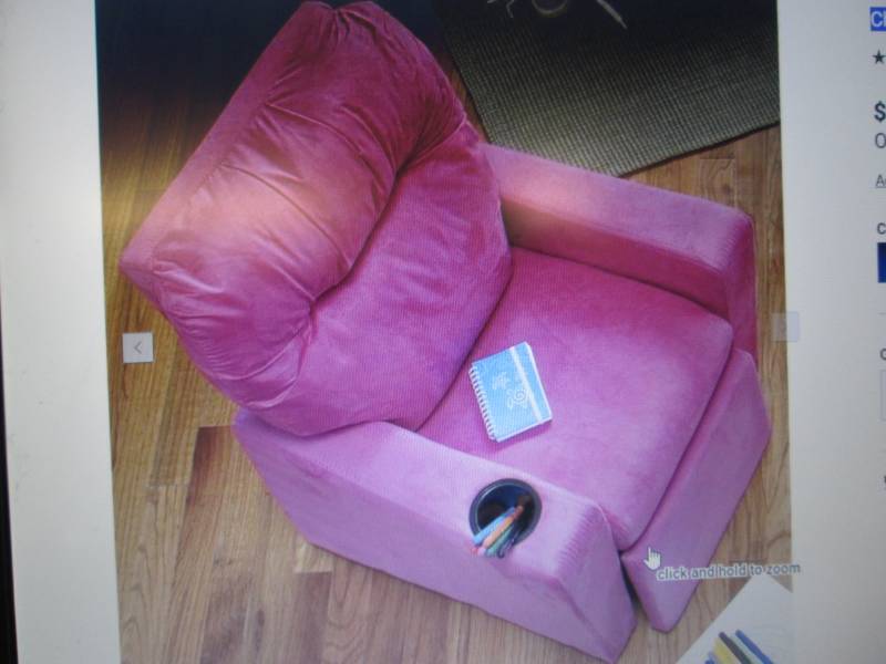 Child-Size Recliner open box Retail...