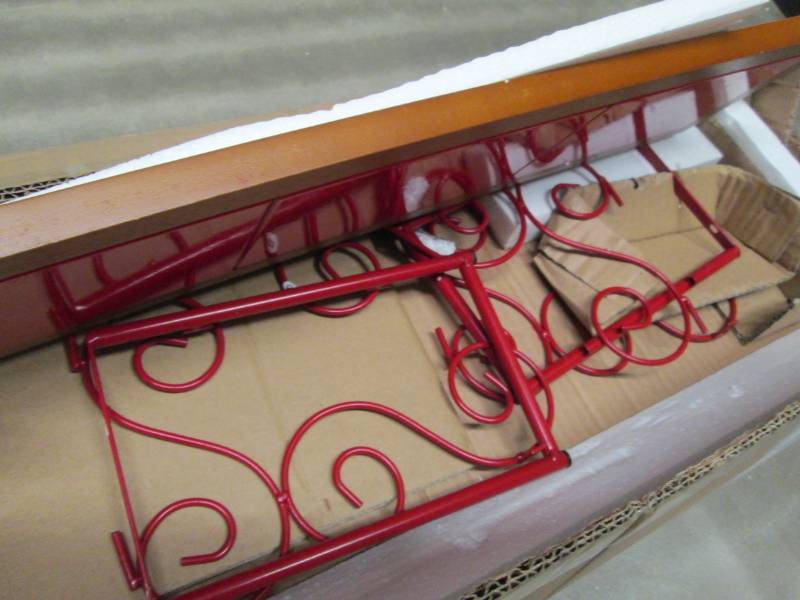 Red Over Sink Shelf open box Retail...