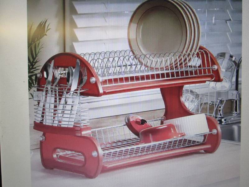 2-Tier Dish Rack open box Retail $3...