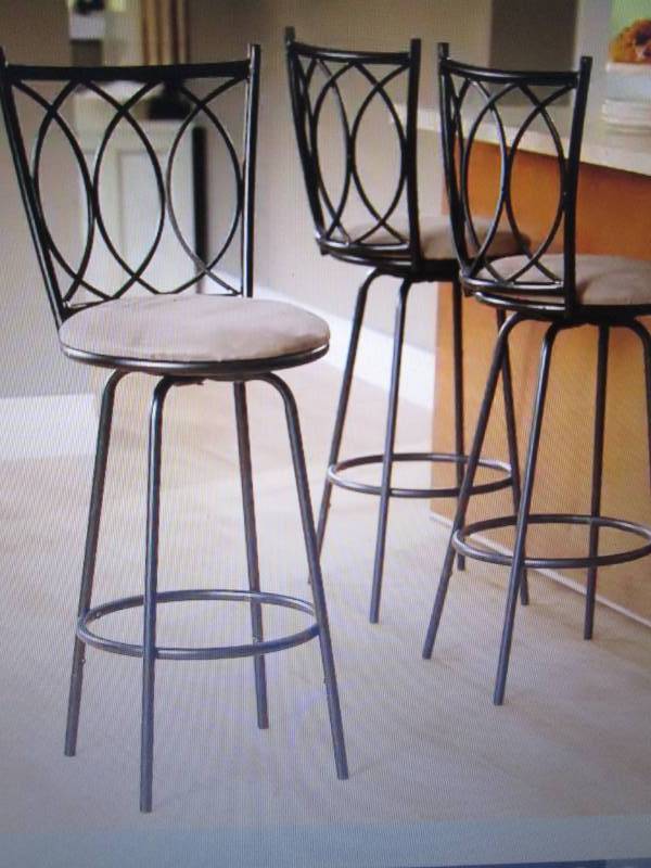Adjustable-Height Stool Set open bo...