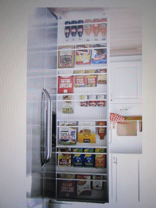 Rolling Pantry open box Retail $149...