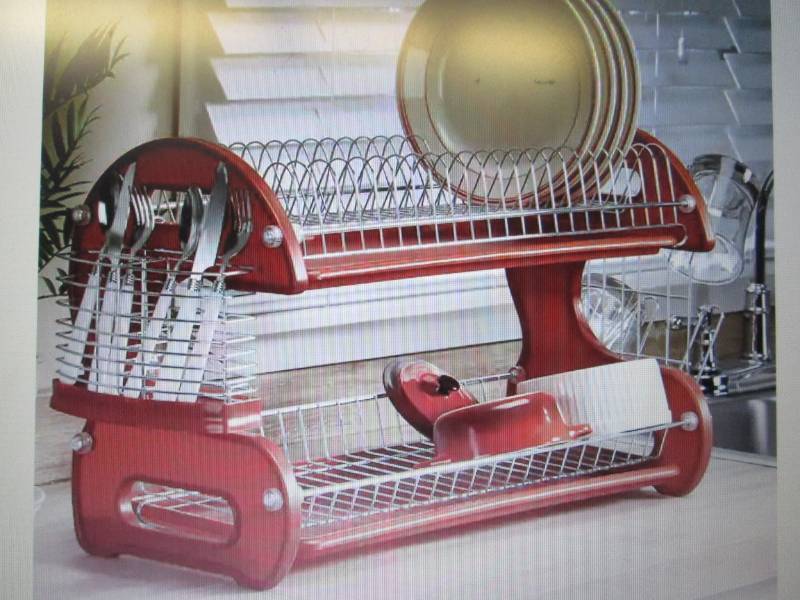 2-Tier Dish Rack open box Retail $3...