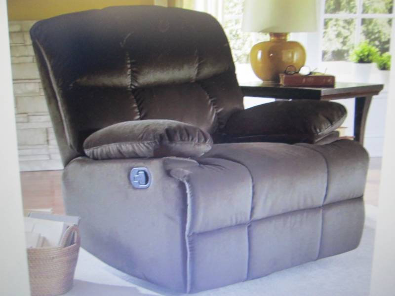Microfiber Swivel Rocker Recliner o...