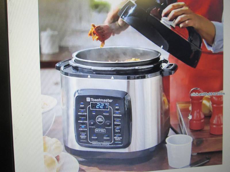 6-Qt. Multi-Cooker by Toastmaster o...