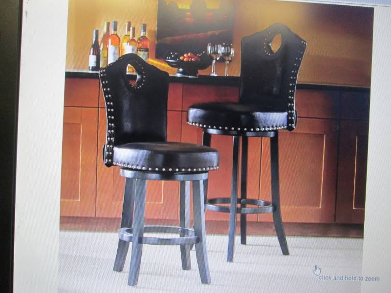 Nailhead Stool open box Retail $139...