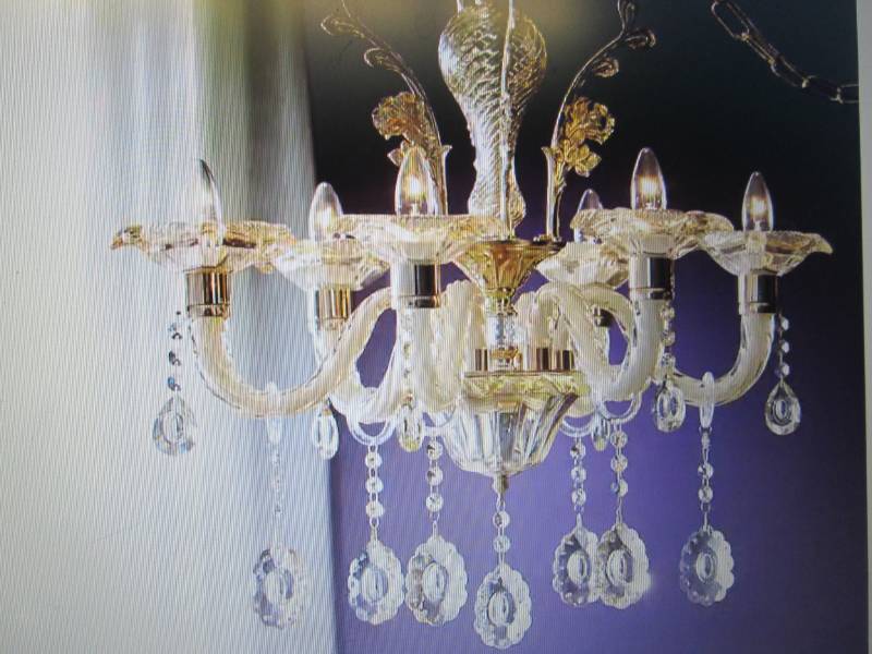 Layla Chandelier open box Retail $1...