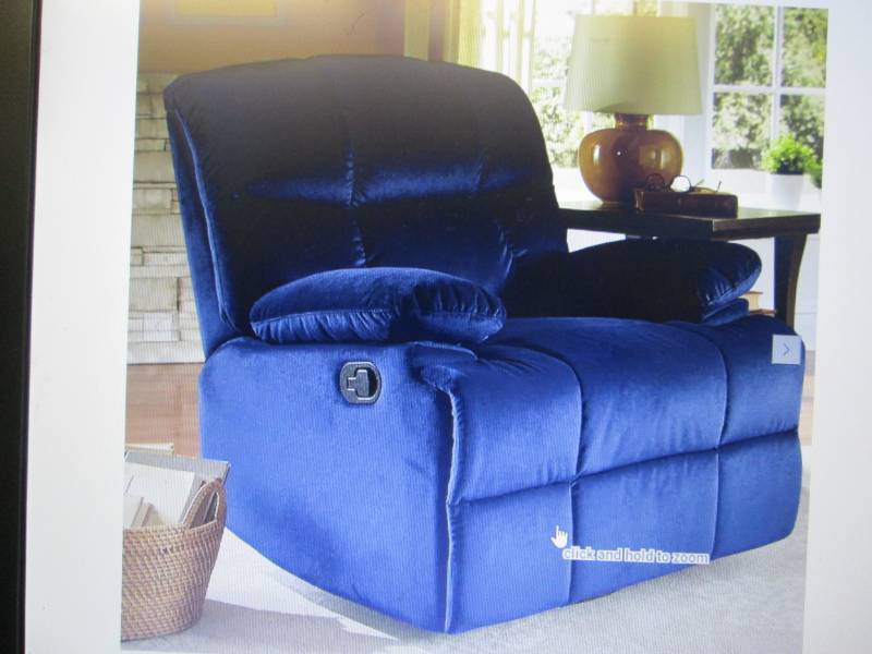 Microfiber Swivel Rocker Recliner o...