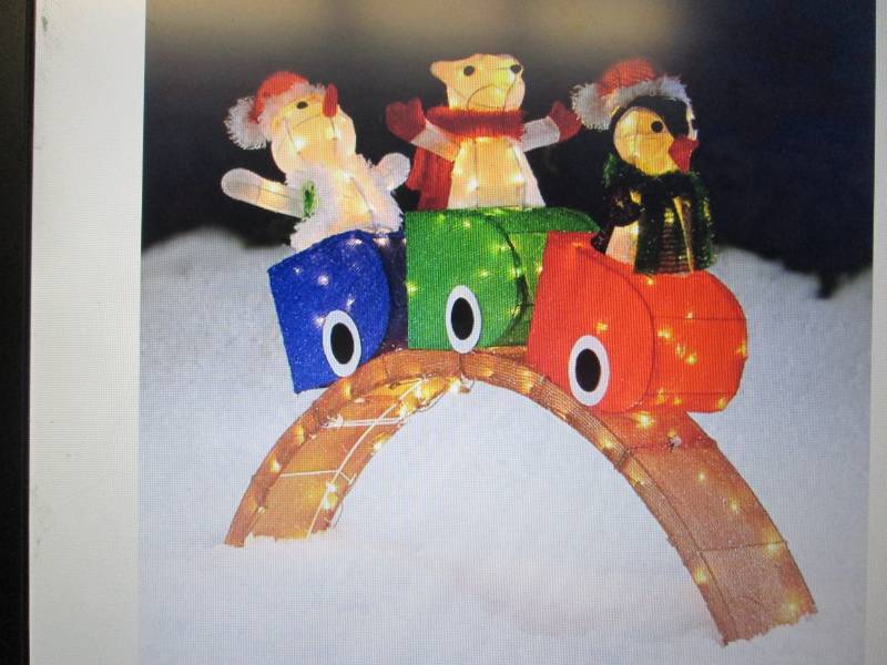 Christmas Roller Coaster open box r...