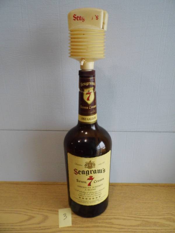 Seagrams 7 Bottle wPumptop