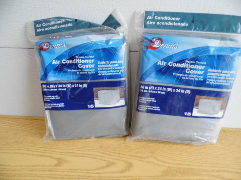 lot 20 image: Lot of 2 Air Conditioner Covers