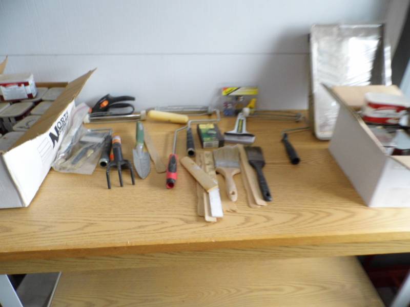 Painting Items - Tins for Hardware Storage