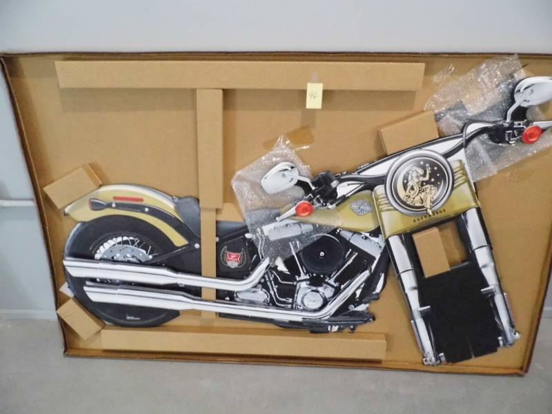 New Harley Davidson Motorcycle Sign