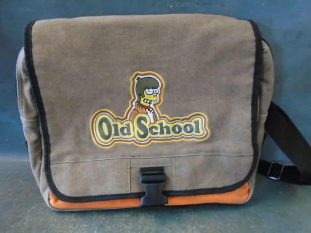 lot 16 image: Simpsons Computer Bag and Die Cast Metal Truck
