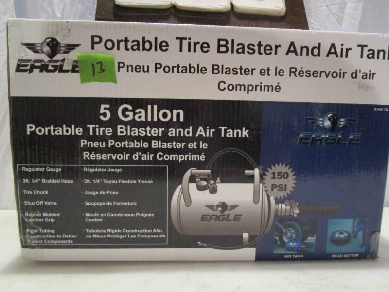Eagle 5 Gallon Portable Tire BlasterAir Tank