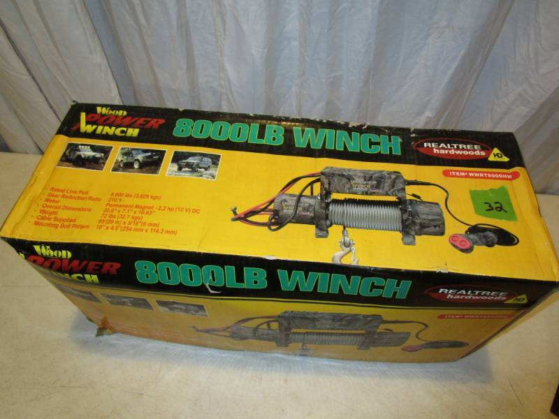 8000 lb Truck Winch