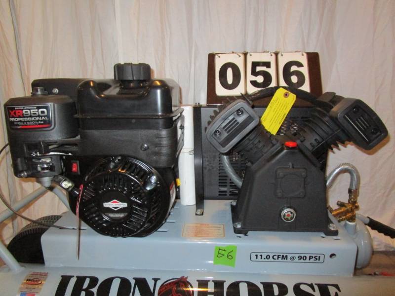 Iron Horse 10 Gallon Job Site Air Compressor