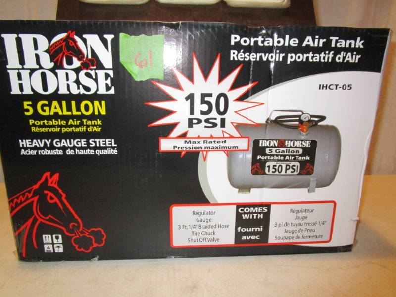 Iron Horse 5 Gallon Portable Air Tank