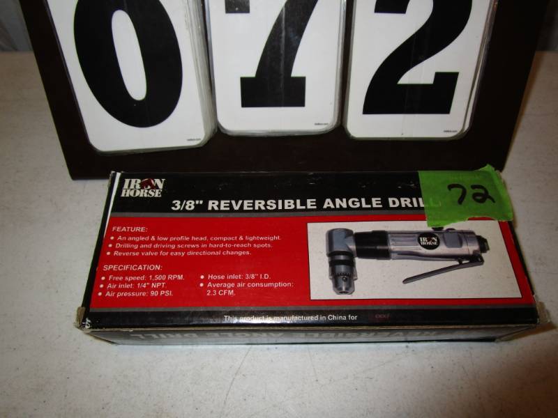 Iron Horse Reversible 38 Angle Drill