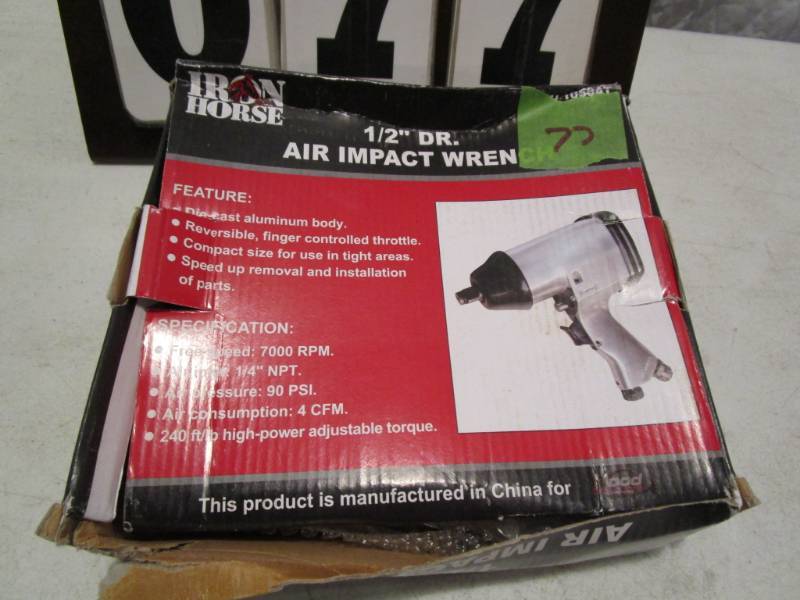Iron Horse 12 Air Impact Wrench