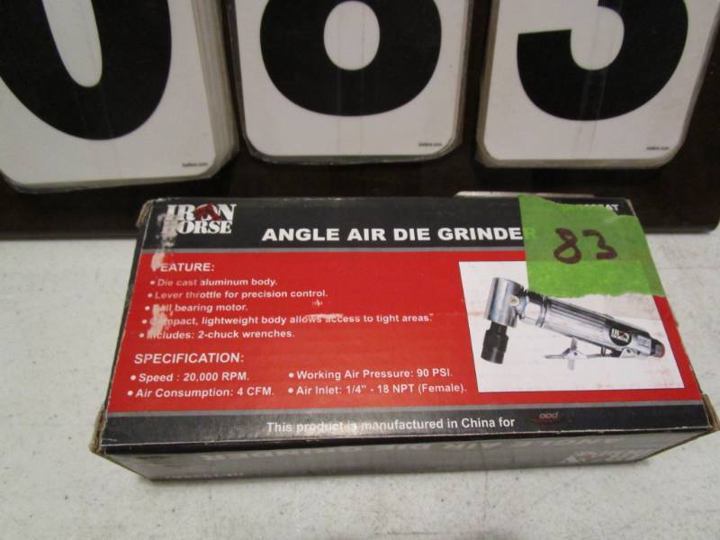 Iron Horse Angle Air Die Grinder