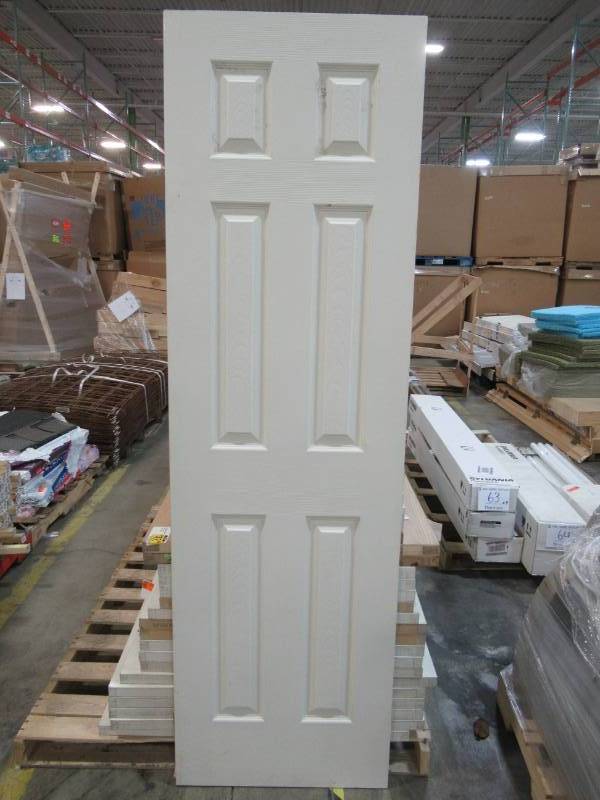 lot 72A image: Reliabilt Masonite Classics Primed Hollow Core Molded Composite Slab Door (Common 24-in X 80-in) 10973