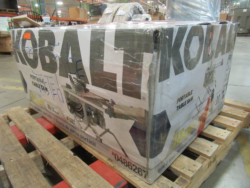 lot 260 image: Kobalt 10-in Carbide-tipped 15-Amp Table Saw KT1015 - Missing Parts