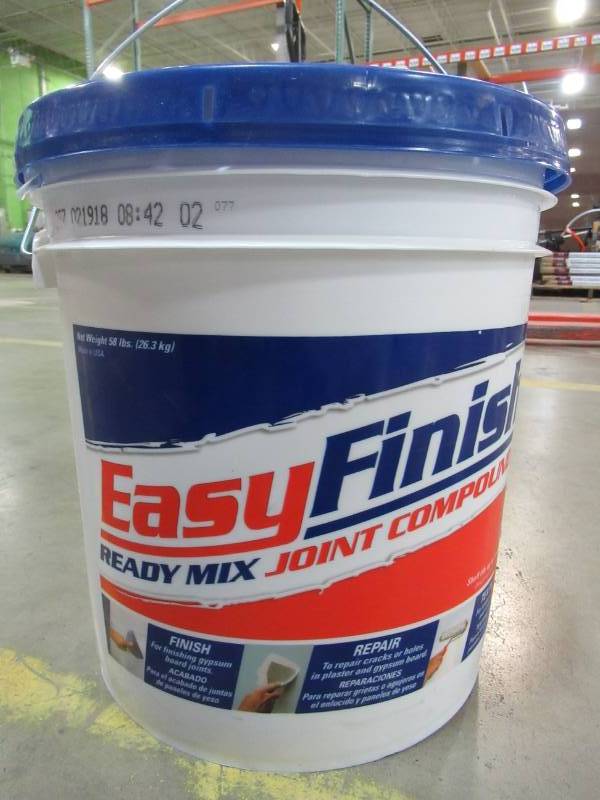 lot 11 image: Easy Finish All Purpose 58-lb Premixed All-purpose Drywall Joint Compound, JT0056
