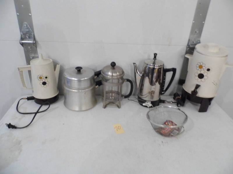 lot 70 image: Coffee Pots