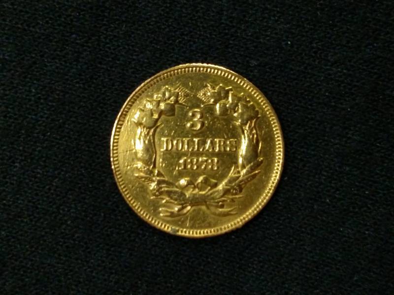 1878 Three Dollar Indian Princess H...