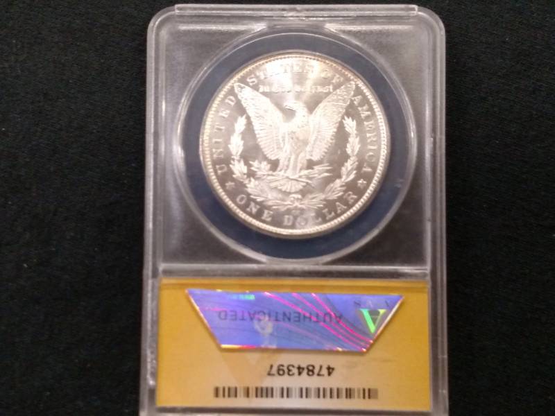 1883 CC MS62 ANACS Morgan Silver Do...