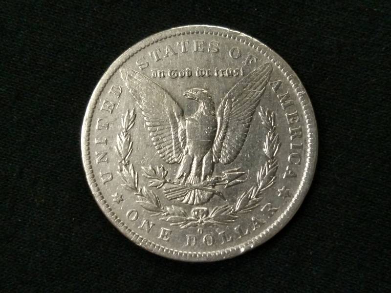 1883 O Morgan Silver Dollar...