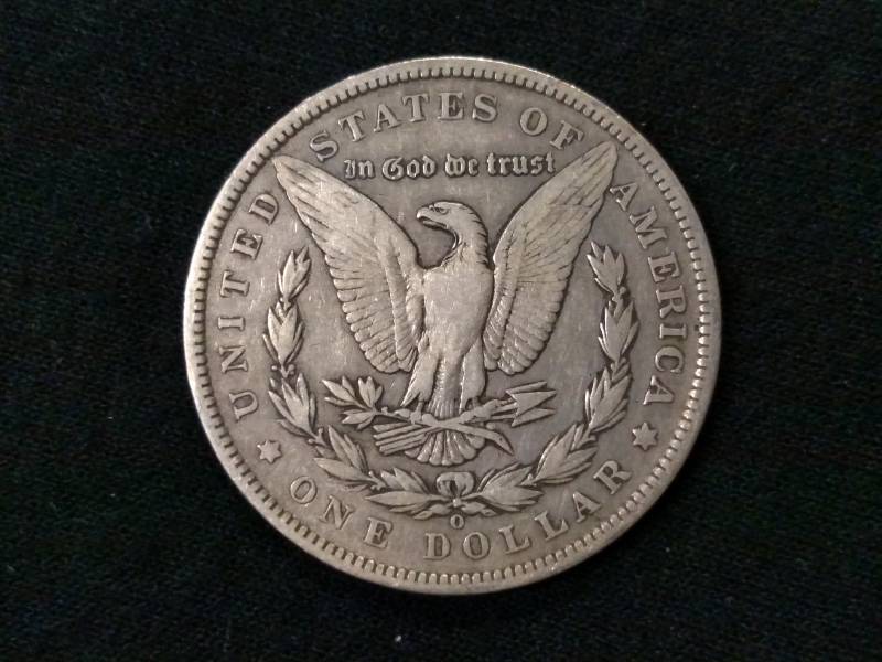 1891 O Morgan Silver Dollar...
